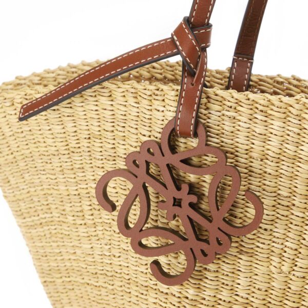 a223095x0208 Loewe Basket Bag Raffia Beige