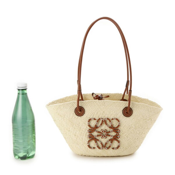 a223p65x0103 Loewe Basket Bag Raffia Beige