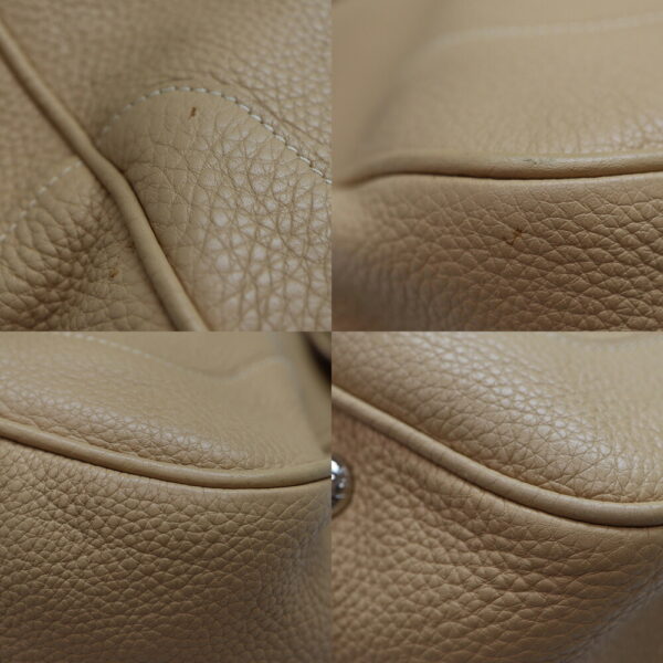 a23 10808 6 Prada 2WAY Bag Handbag Shoulder Leather Beige