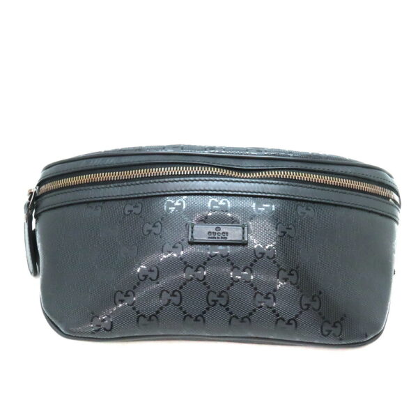 a23 11030 1 Gucci Waist Bag Black