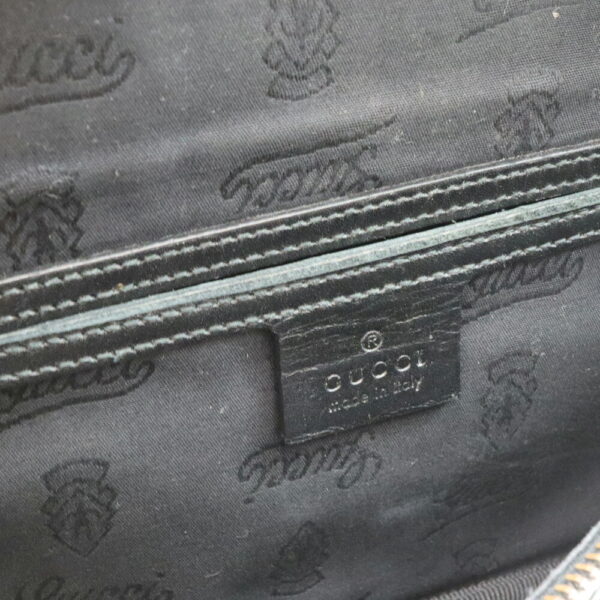 a23 11030 11 Gucci Waist Bag Black