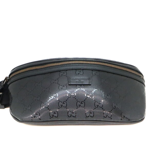 a23 11030 5 Gucci Waist Bag Black