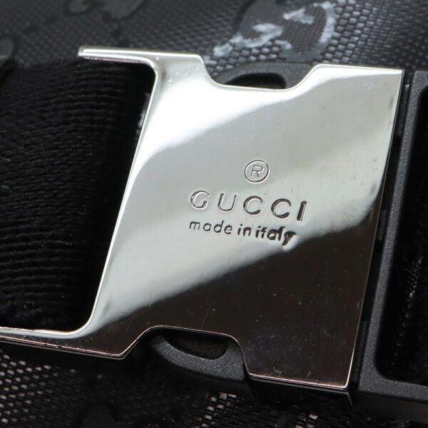 a23 11030 8 Gucci Waist Bag Black