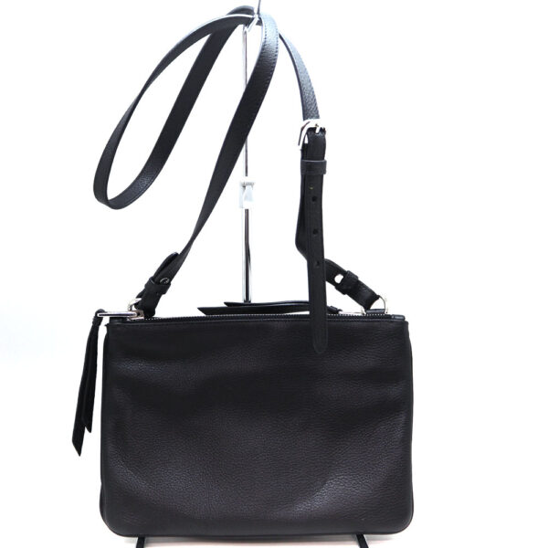 a23 11803 2 Prada Shoulder Bag Black