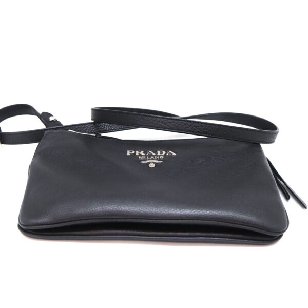 a23 11803 5 Prada Shoulder Bag Black