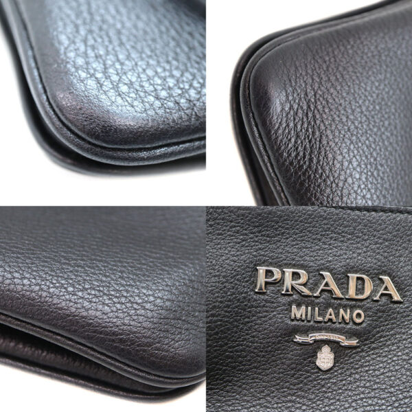 a23 11803 7 Prada Shoulder Bag Black