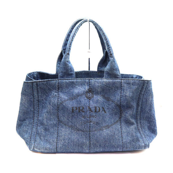 a23 2207 1 Prada Canapa Tote Denim Blue