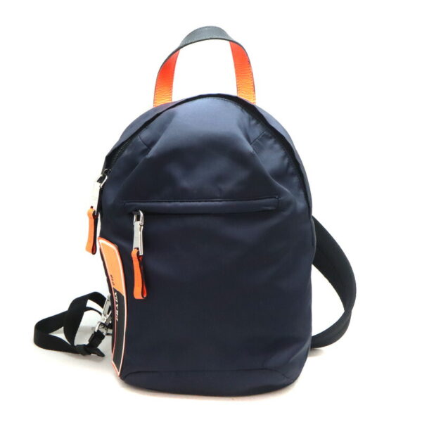 a23 6205 1 Prada Shoulder Bag Nylon Navy