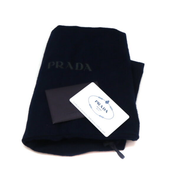 a23 6205 14 Prada Shoulder Bag Nylon Navy