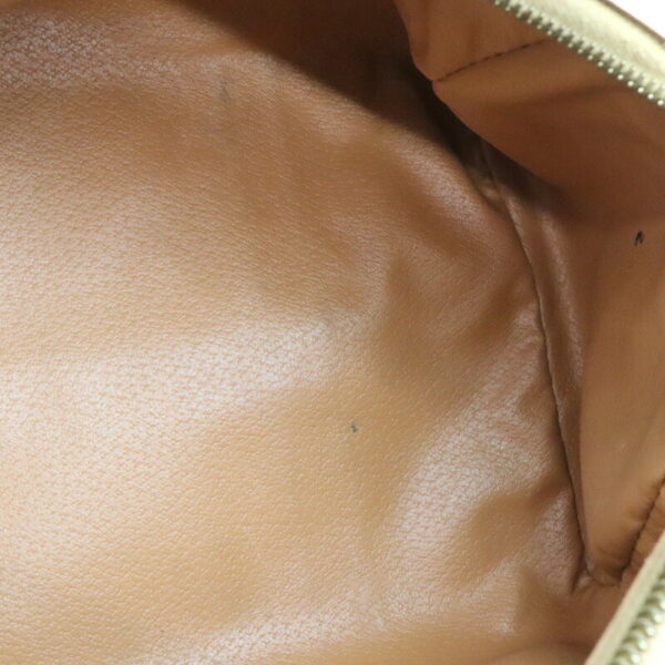 a23 8550 10 Celine Mini Macadam Pattern Bag Brown