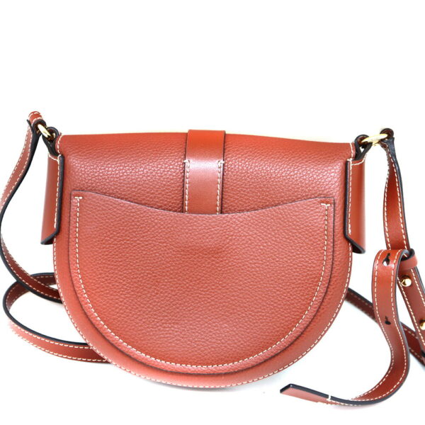 a23 9685 2 Chloe Darryl Shoulder Bag Leather Brown