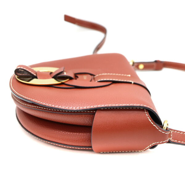 a23 9685 3 Chloe Darryl Shoulder Bag Leather Brown