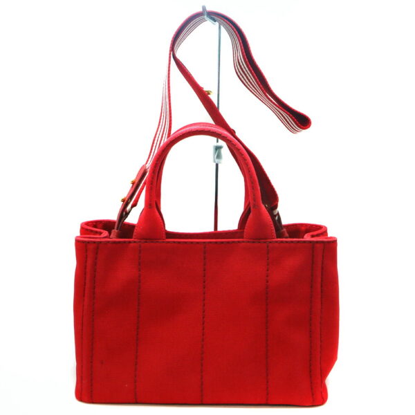 a24 125 2 Prada Canapa Tote Bag Red