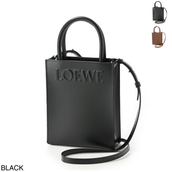 a933s30x0101 Loewe A5 2Way Tote Bag Leather Black