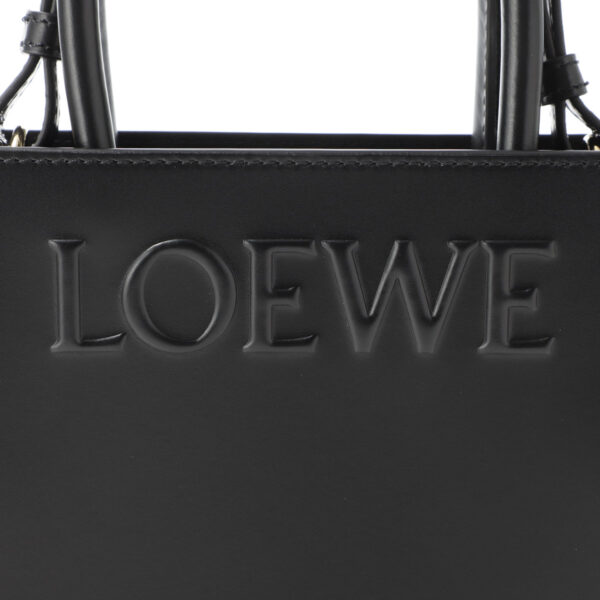 a933s30x0108 Loewe A5 2Way Tote Bag Leather Black