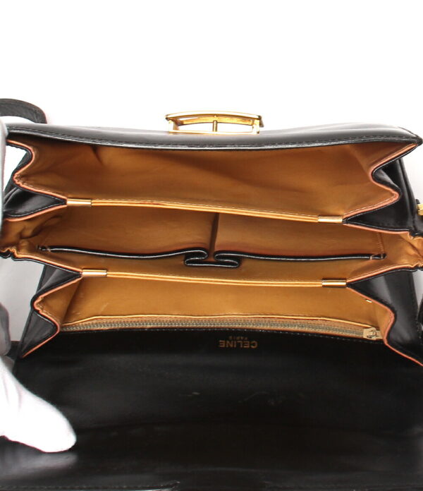 abo0012760 3 Celine Shoulder Bag Carriage Metal Fittings