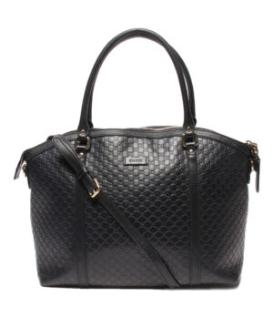 abo0021537 1 Bottega Veneta Intrecciato Leather Shoulder Bag Black