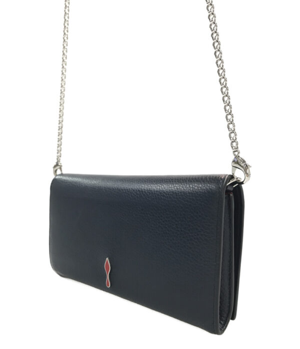 abo0022946 2 Christian Louboutin Chain Leather Crossbody Wallet