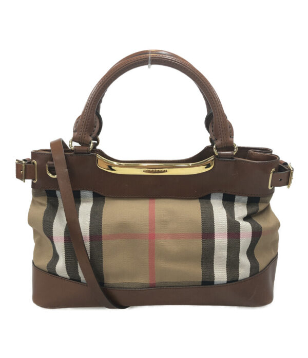 abo0026018 1 Burberry 2way Shoulder Bag Handbag