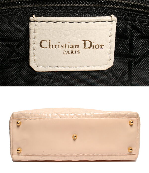 abo0027589 4 Christian Dior 2way Patent Handbag