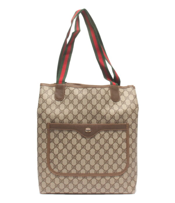 abo0034211 1 Gucci Shoulder Tote Bag Sherry Line GG Supreme