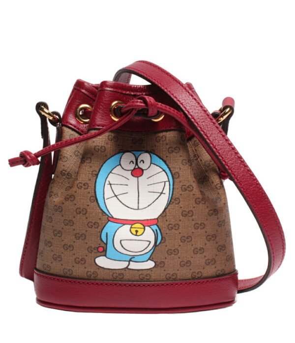 abo0036801 1 Gucci Shoulder Bag Mini Bucket Bag GG Supreme Canvas