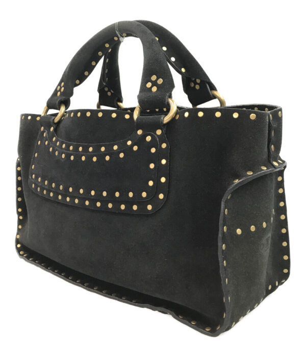 abo0052669 2 Celine Suede Handbag Studded