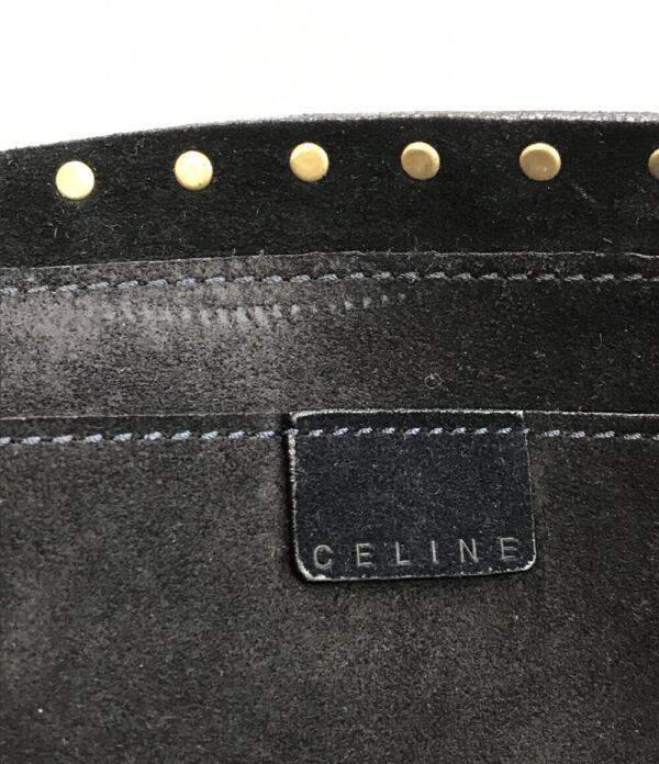 abo0052669 4 Celine Suede Handbag Studded