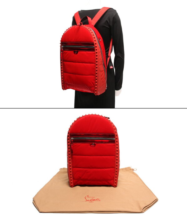 abo0065294 8 Christian Louboutin Rubber Studded Backpack