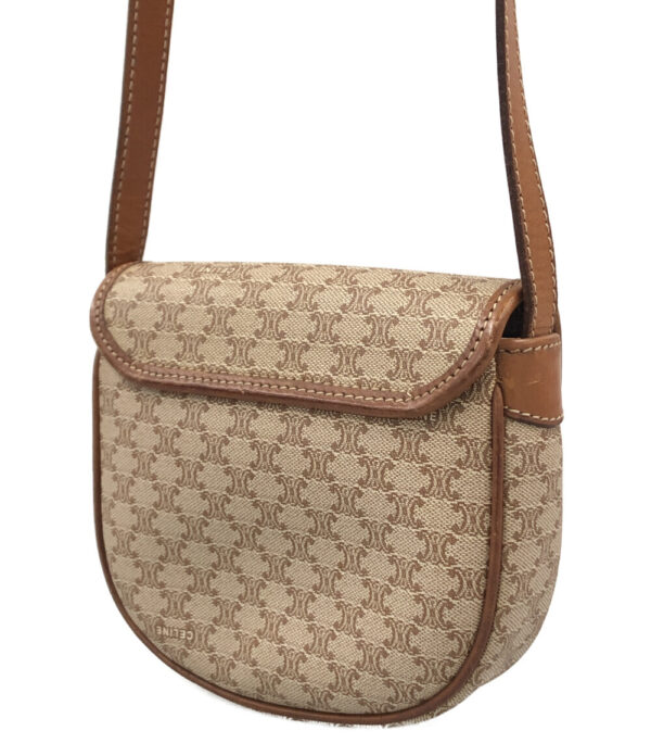 aol0077128 2 Celine Mini Shoulder Bag Macadam Pattern Blason