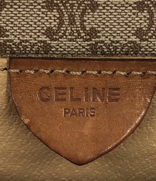 aol0077128 4 Celine Mini Shoulder Bag Macadam Pattern Blason