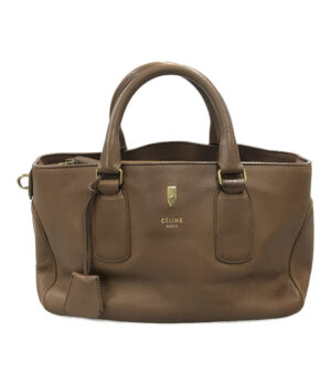 aol0087023 1 Gucci Miss GG 2WAY Hobo Bag Brown Tan