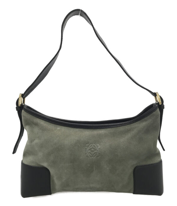 aol0099076 1 Loewe Suede One Shoulder Bag