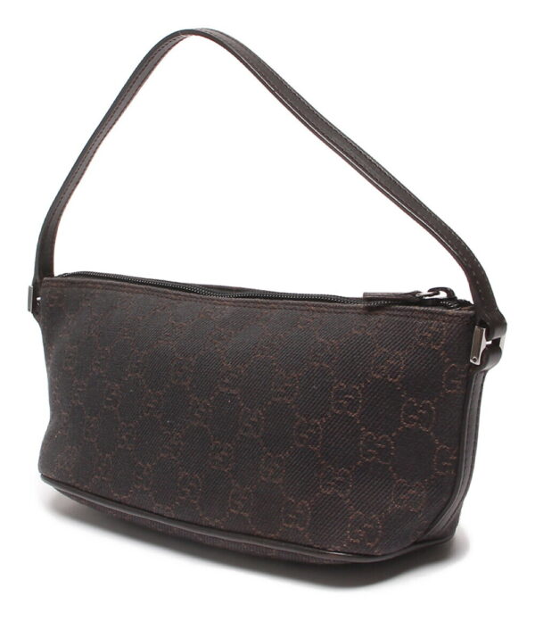 aol0099926 2 Gucci GG Pouch Handbag Canvas