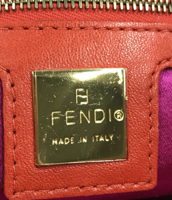 aol0105021 4 Fendi Suede Shoulder Handbag