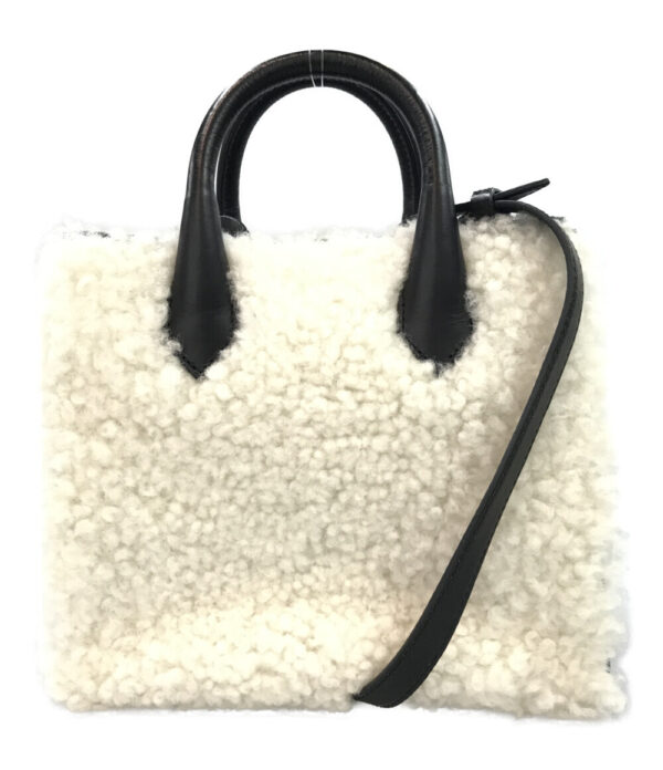 aol0108589 1 Balenciaga 2way Handbag Crossbody Shearling