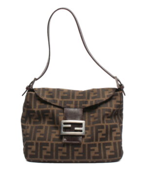 aol0114864 1 Fendi Embroidery Leather Baguette Shoulder Bag