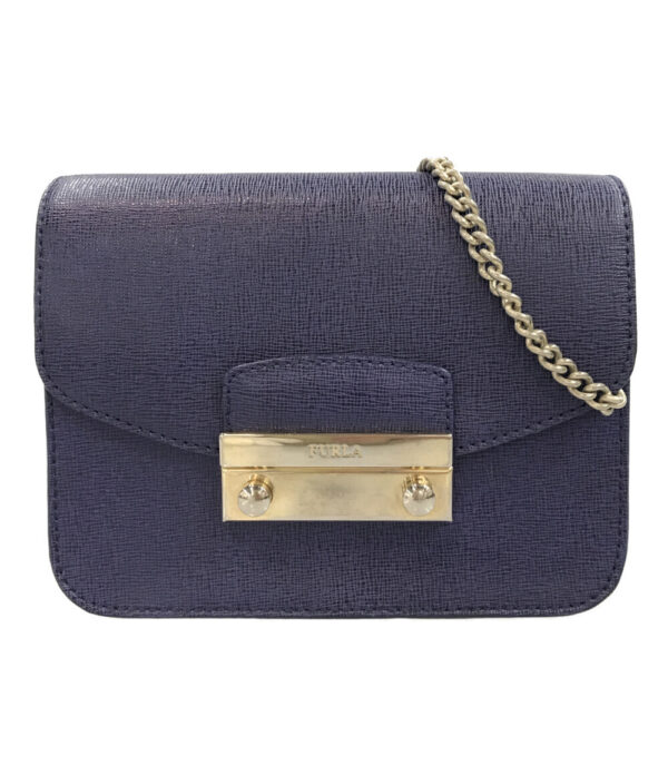 aol0130179 1 Furla Chain Mini Crossbody Shoulder Bag