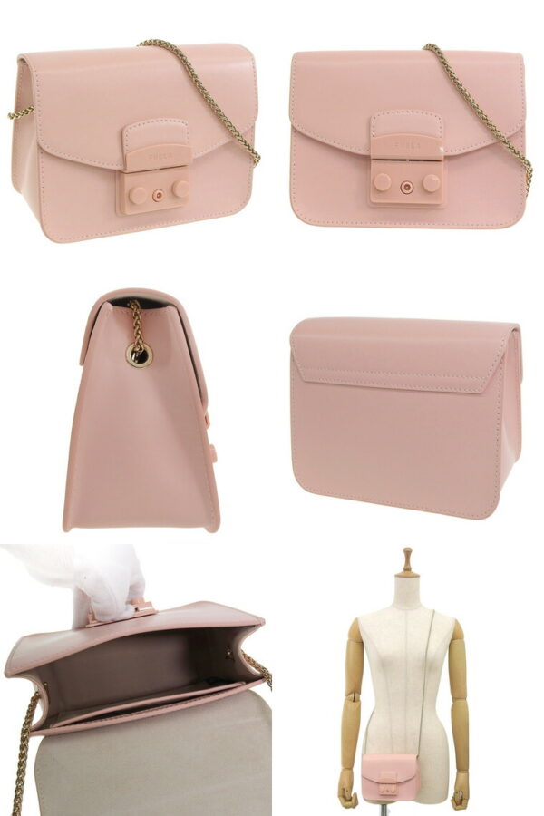 batlepovnc0001br00 z Furla Shoulder Bag Leather Candy Rose Pink