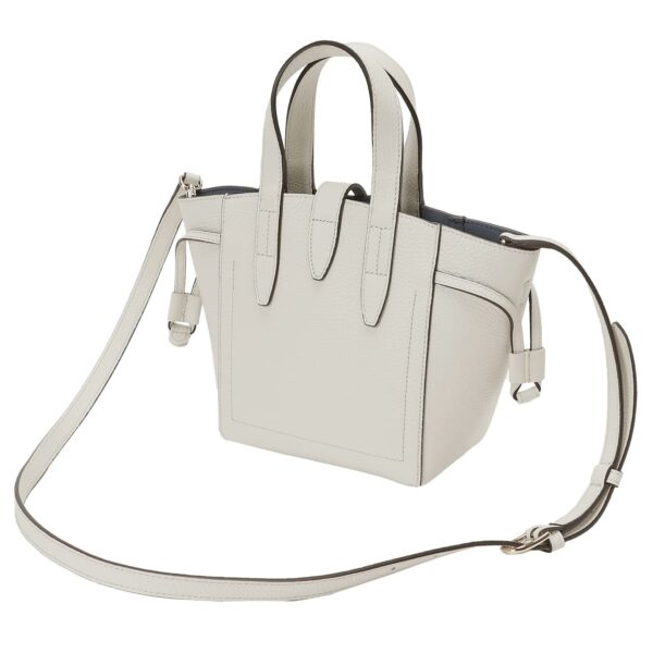 bbfu00483l 2 Furla Net Mini 2WAY Leather Tote Bag White