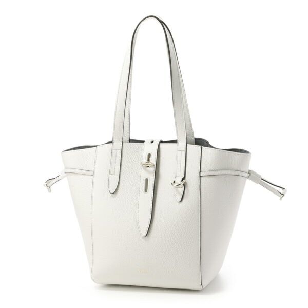 bzt0fua hsf 1704s01 Furla Net Leather Tote Bag White