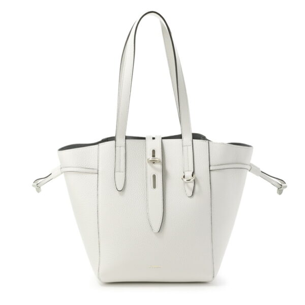 bzt0fua hsf 1704s02 Furla Net Leather Tote Bag White