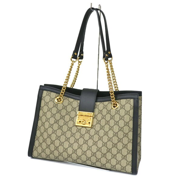 c20 5478 1 Gucci Medium Chain Tote GG Canvas