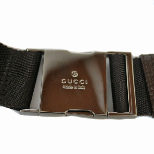 c20 6124 6 Gucci Body Bag Waist Bag GG Canvas Brown