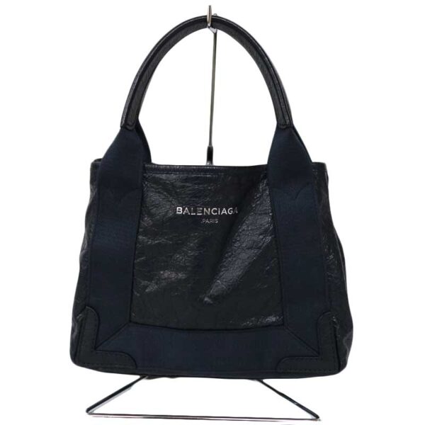 c21 1210 1 Balenciaga Blue Hippo XS Tote Handbag Leather Navy