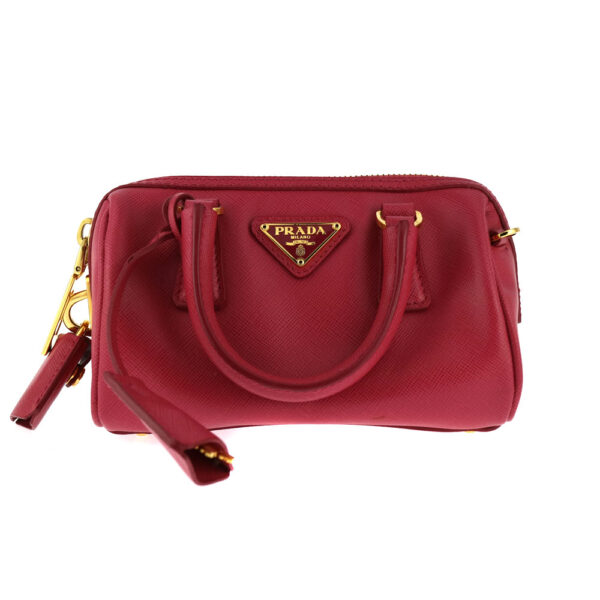 c21 3471 1 Prada 2WAY Mini Bag Saffiano Pink