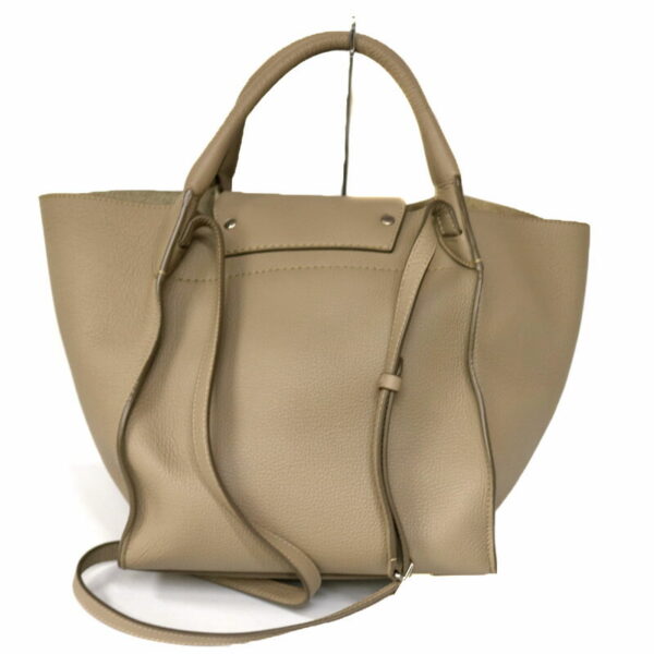 c21 4101 2 Celine Big Bag Small Suede Leather Beige