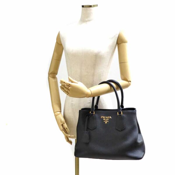 c21 4469 11 Prada 2WAY Handbag Shoulder Bag Black