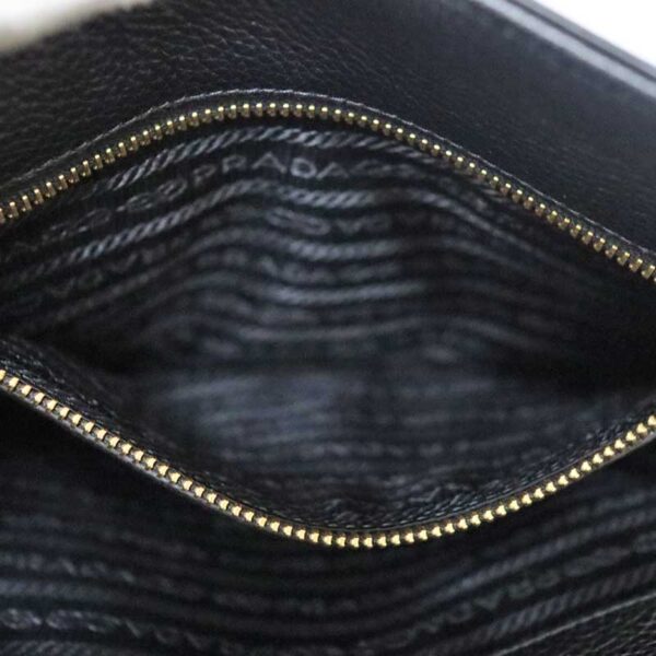 c21 4469 8 Prada 2WAY Handbag Shoulder Bag Black