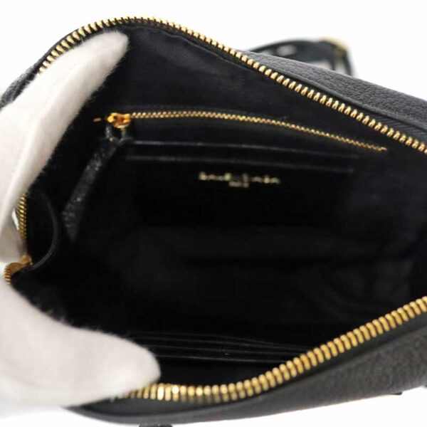 c21 4707 8 Balenciaga Shoulder Bag Leather Black